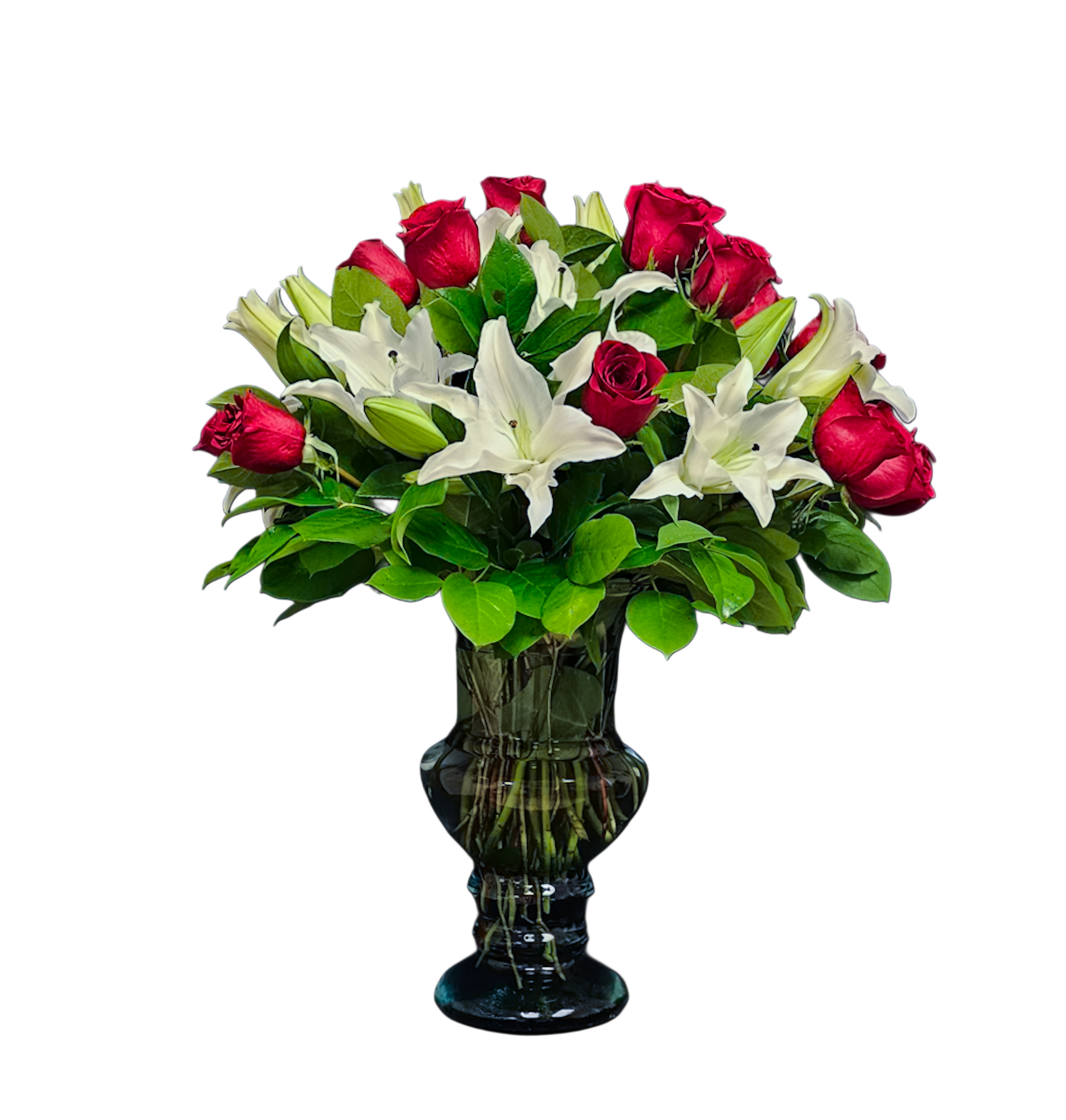 HA-16 Arreglo de rosas y lirios