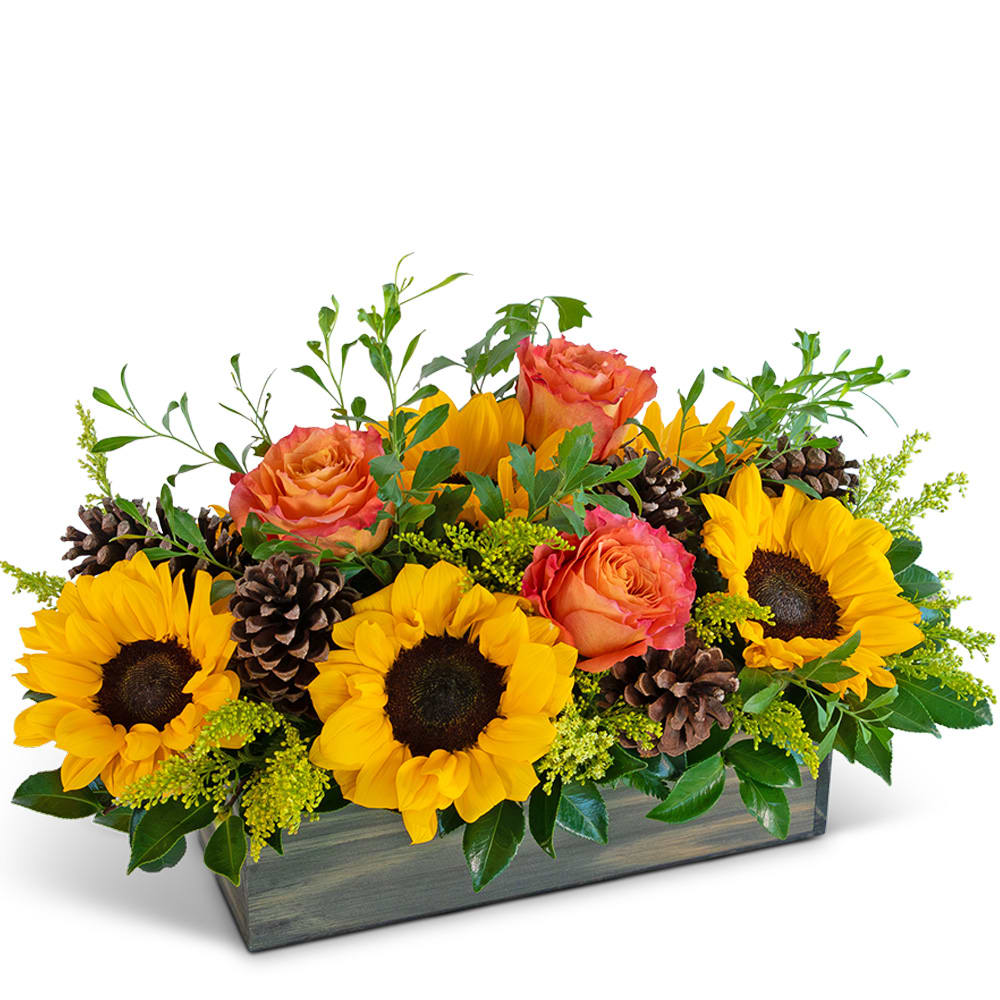 Rustic Autumn Fields Flower Bouquet