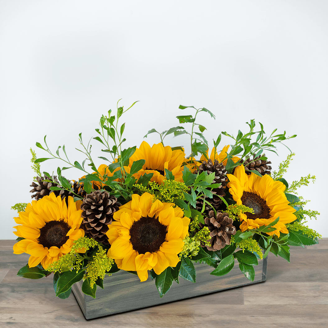 Rustic Fields in Autumn Flower Bouquet