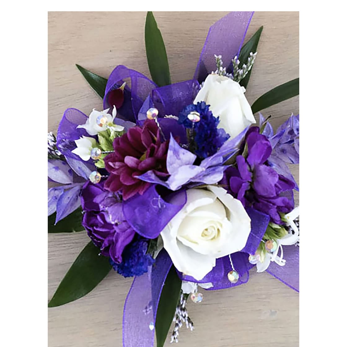 Purple Bliss Wrist Corsage