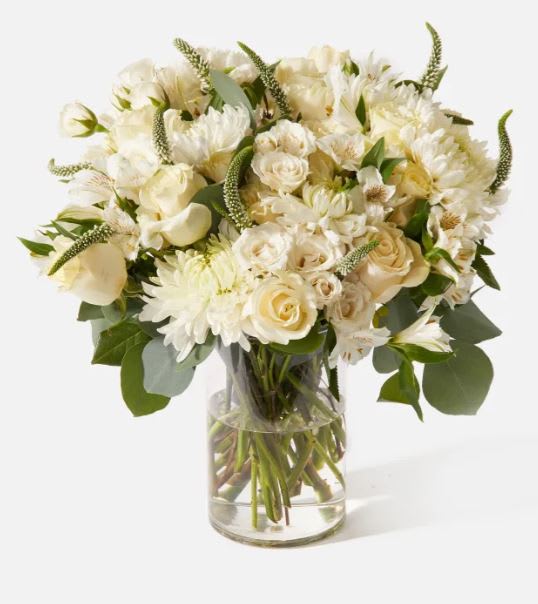 White Dove Flower Bouquet
