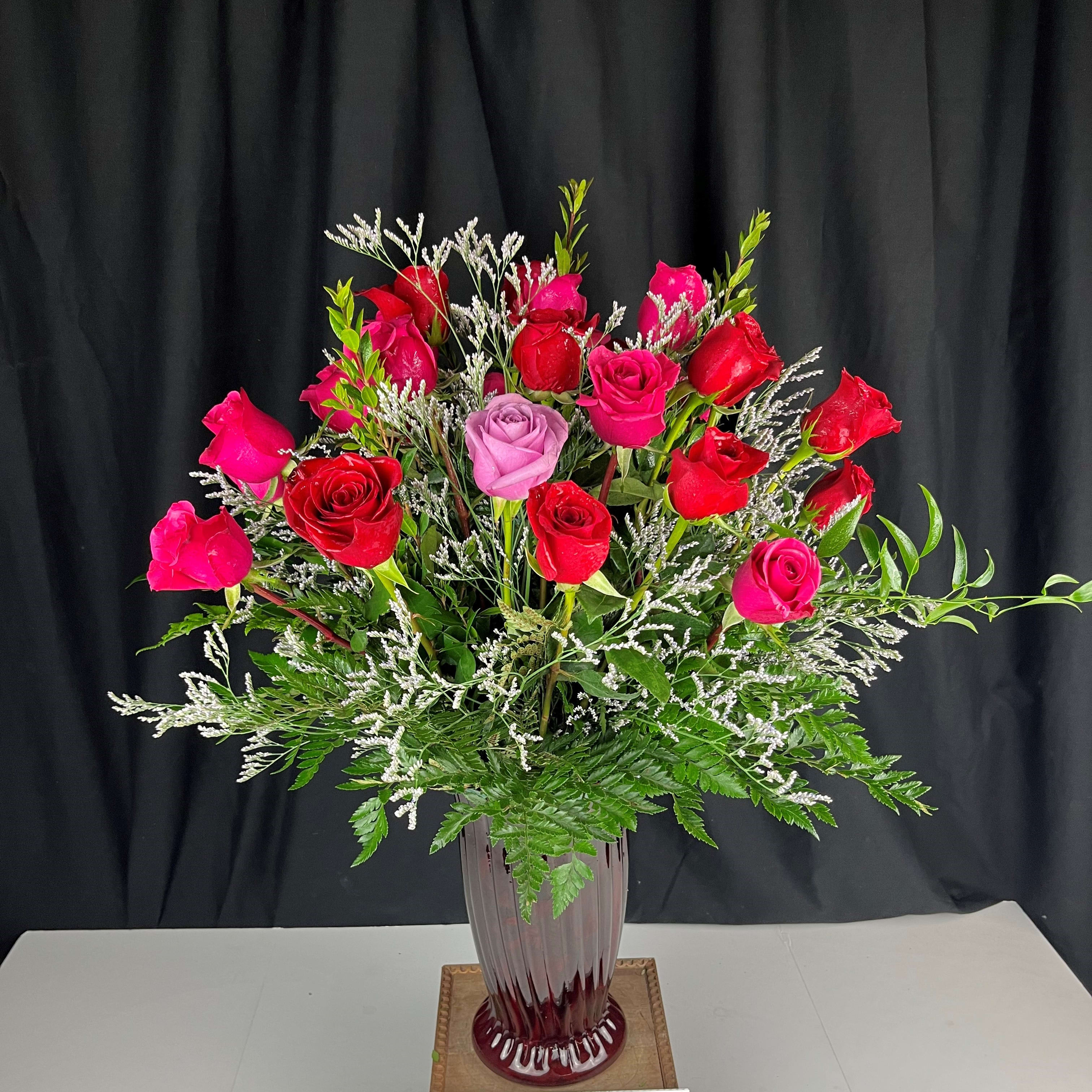 24 Roses Flower Bouquet