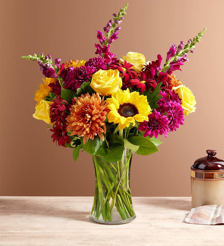 Expressions of Fall Flower Bouquet
