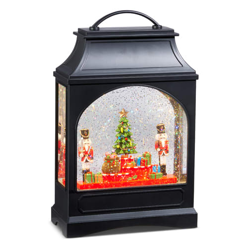 NUTCRACKER LIGHTED WATER LANTERN 11''
