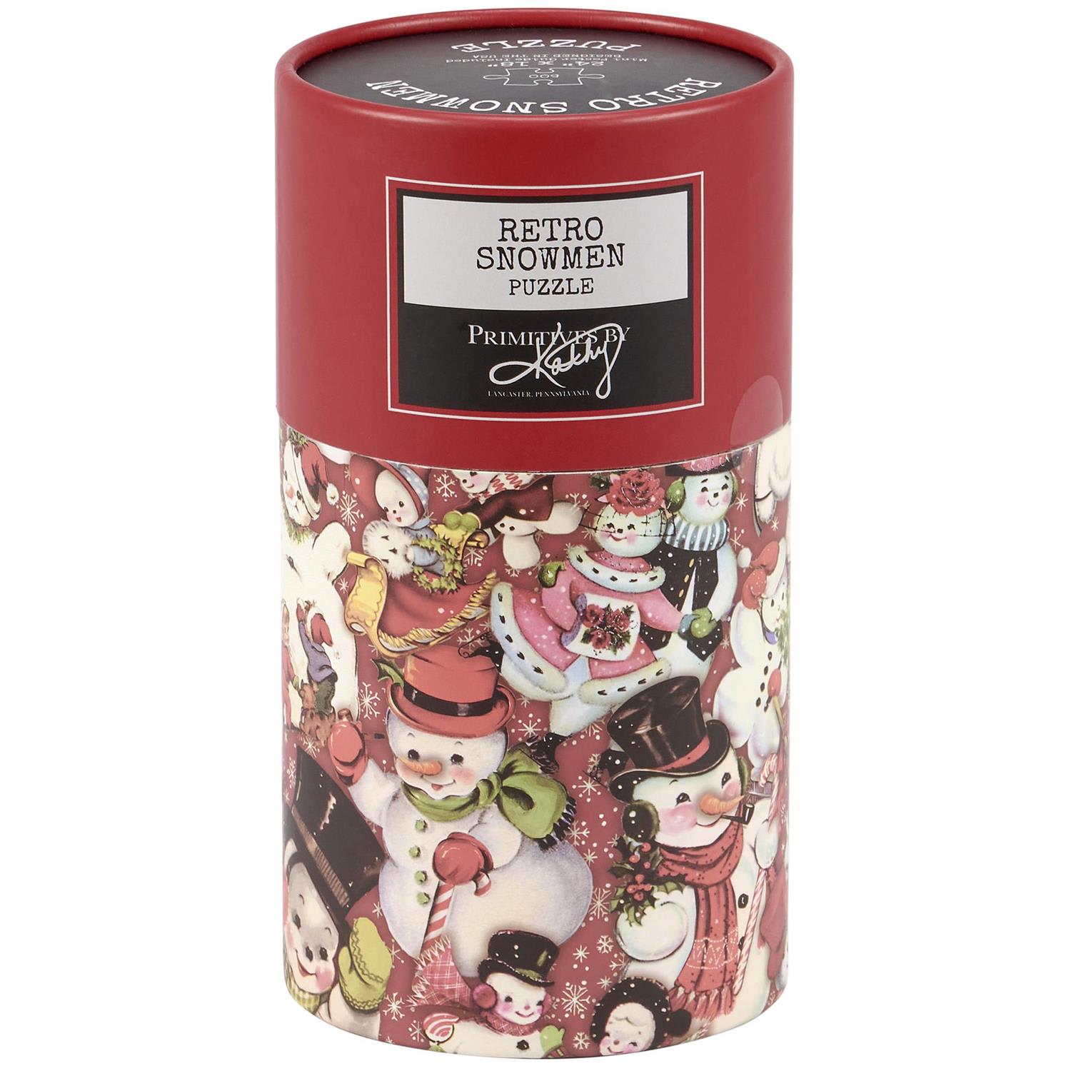 RETRO SNOWMAN PUZZLE