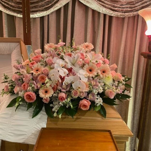 casket Flower Bouquet