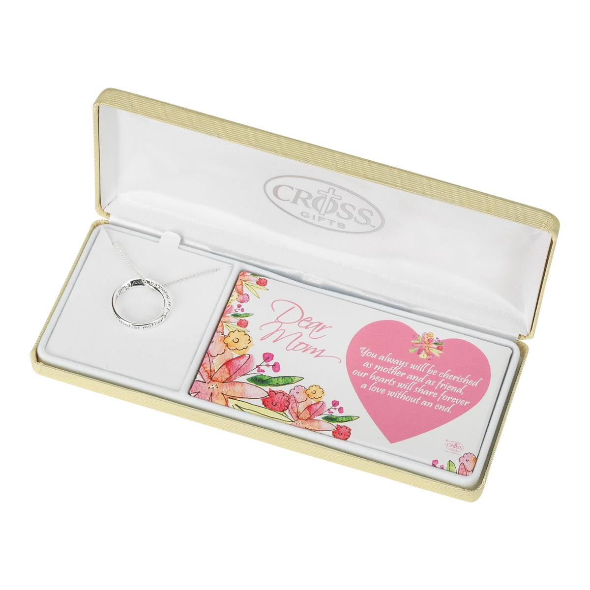 Forever Ring Mom Necklace Flower Bouquet