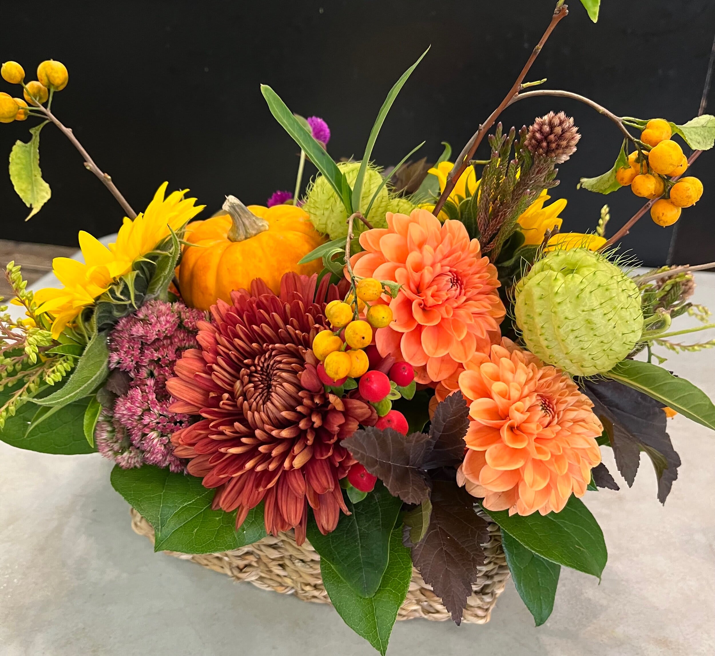 Autumn Harmony Flower Bouquet