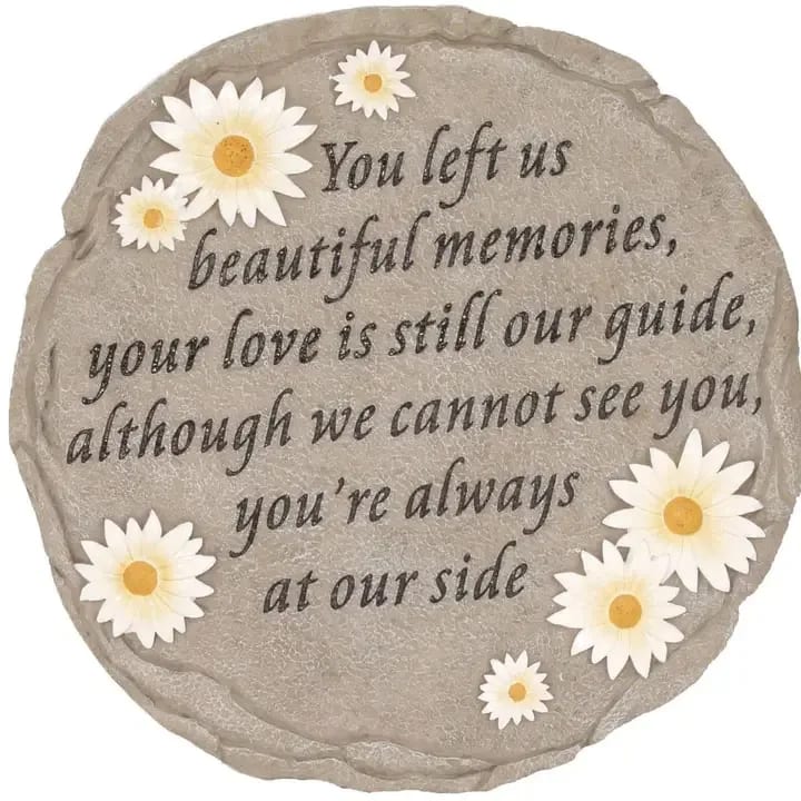 Beautiful Memories Step Stone