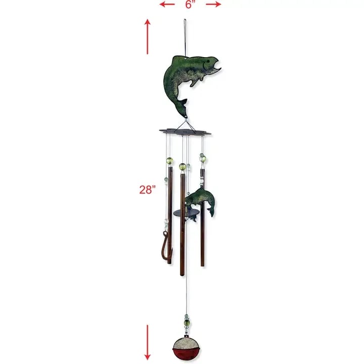Chime - Fish 28" Flower Bouquet