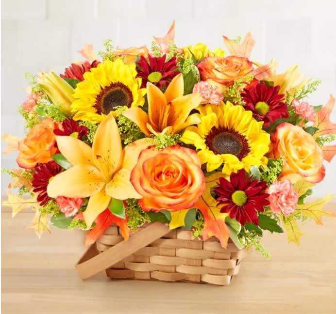 Fields Of Europe For Fall Basket