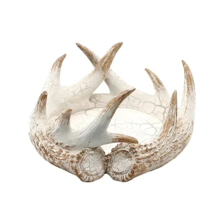 Large Resin Antler Candle Ring