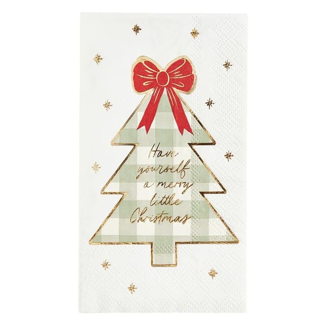 MERRY LITTLE CHRISTMAS 20 DISPOSABLE NAPKINS