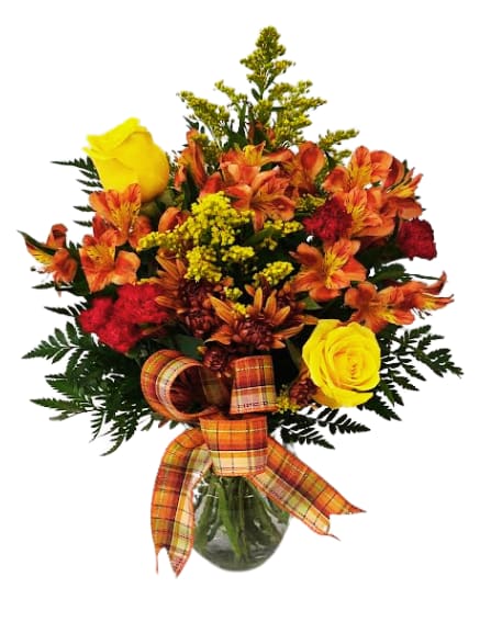 Punch of Fall V-1367 Flower Bouquet