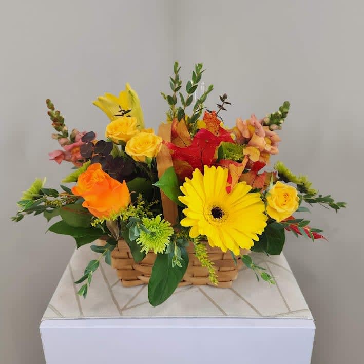 Amber Gathering Flower Bouquet