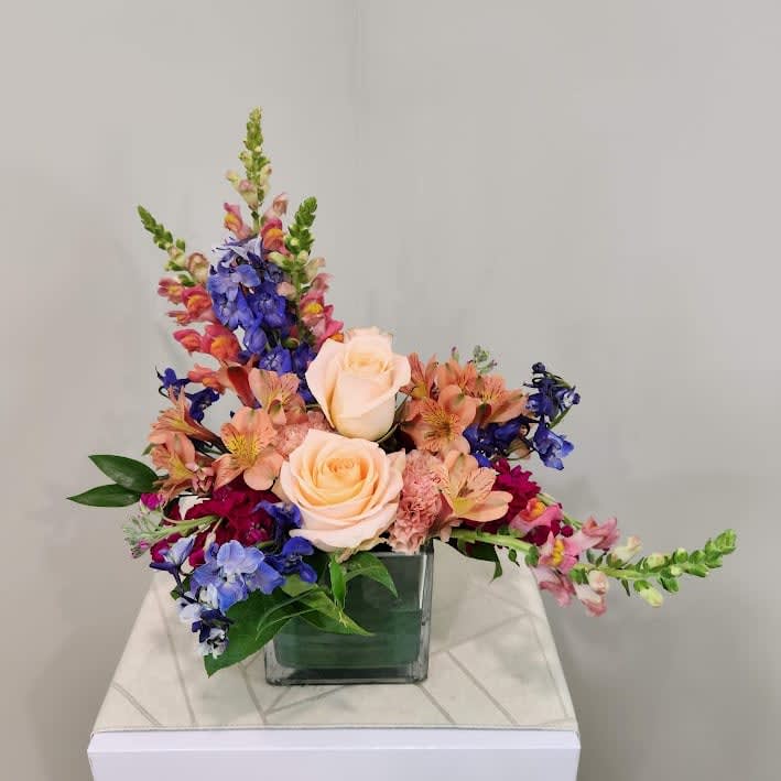 Butterfly Garden Flower Bouquet