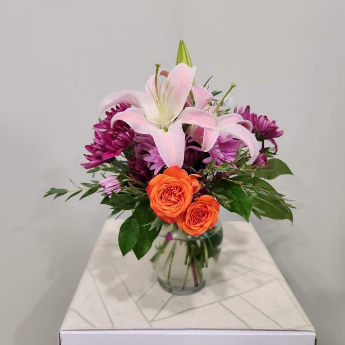 Lollipop Sunrise Flower Bouquet