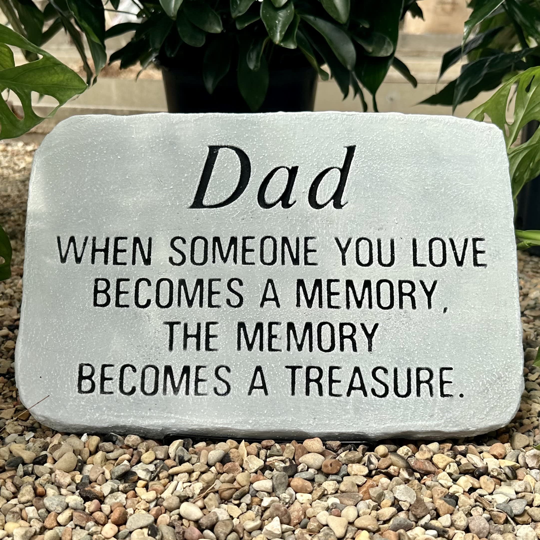 Dad Memorial Stone