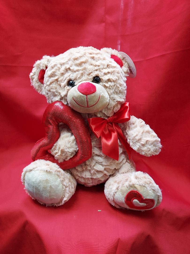 OPEN HEART BEAR Flower Bouquet