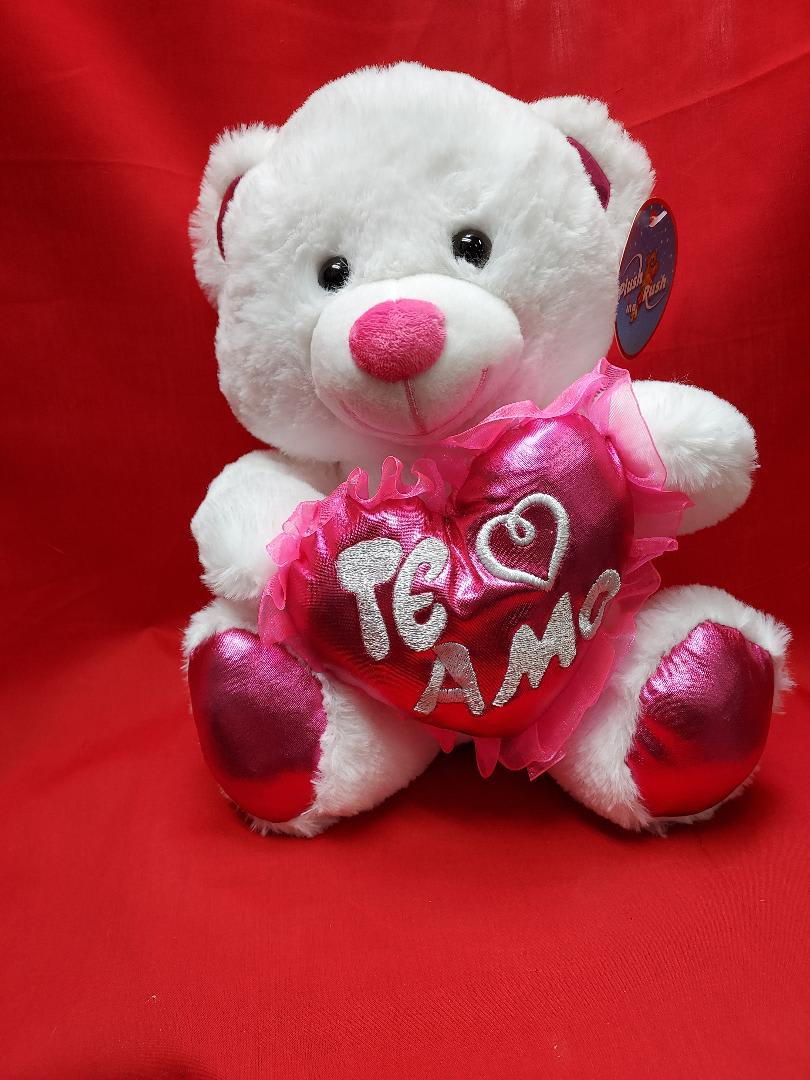 TE AMO BEAR 4 U Flower Bouquet