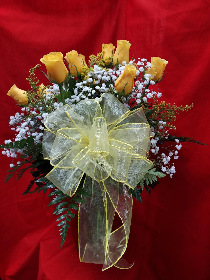 BRILLAINT YELLOW HAPPINESS Flower Bouquet