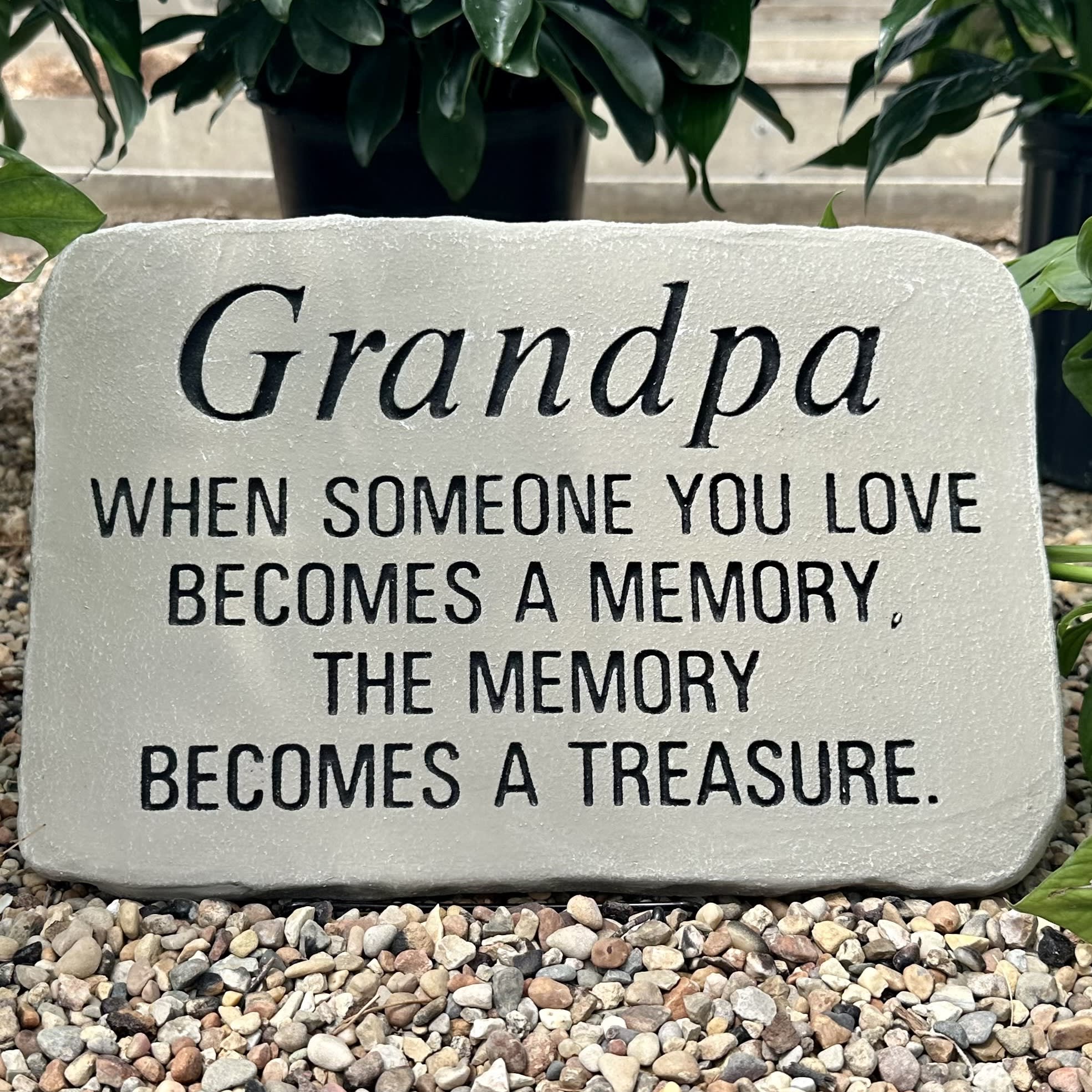 Grandpa Memorial Stone