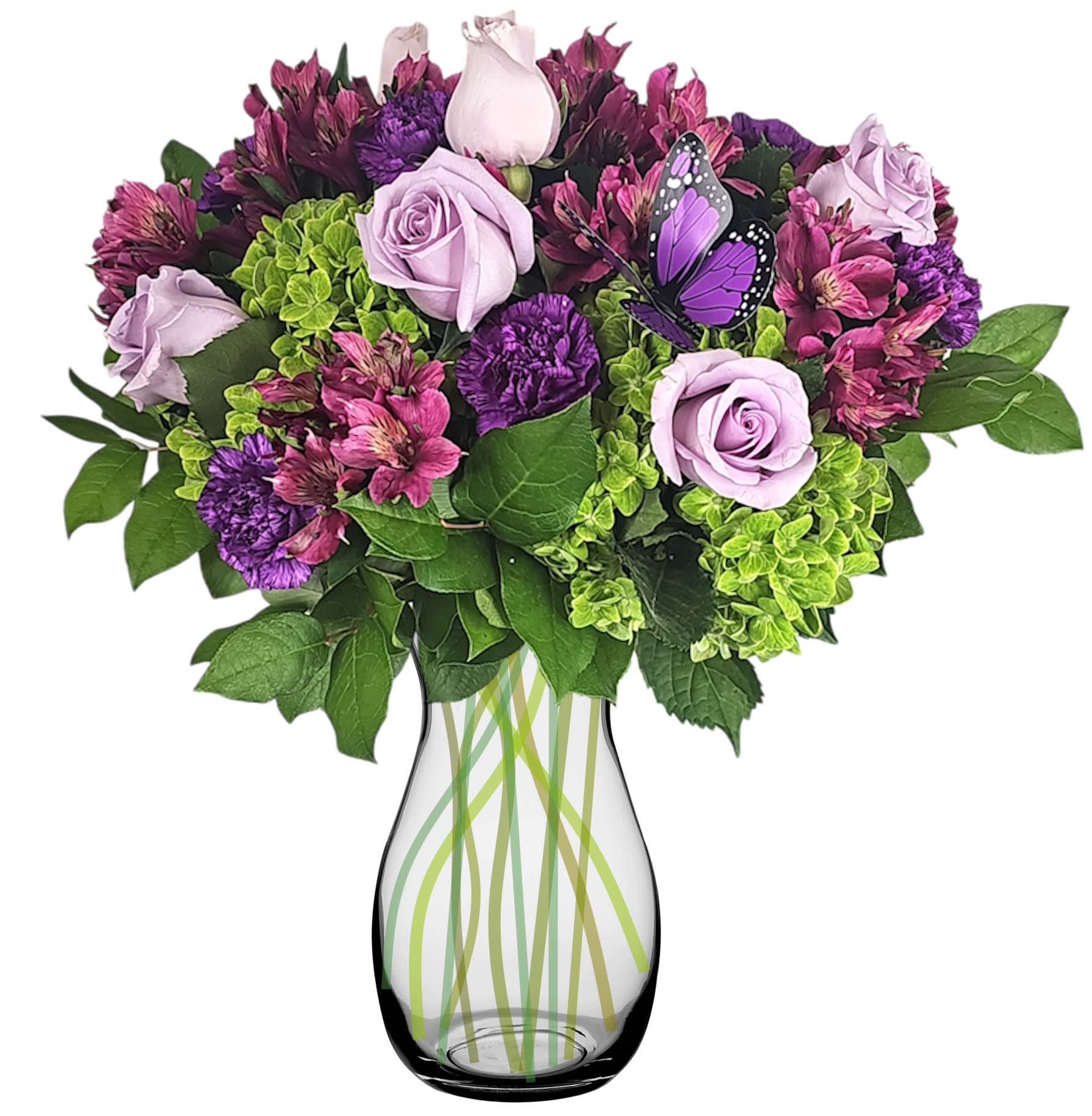 Purple Rain Flower Bouquet