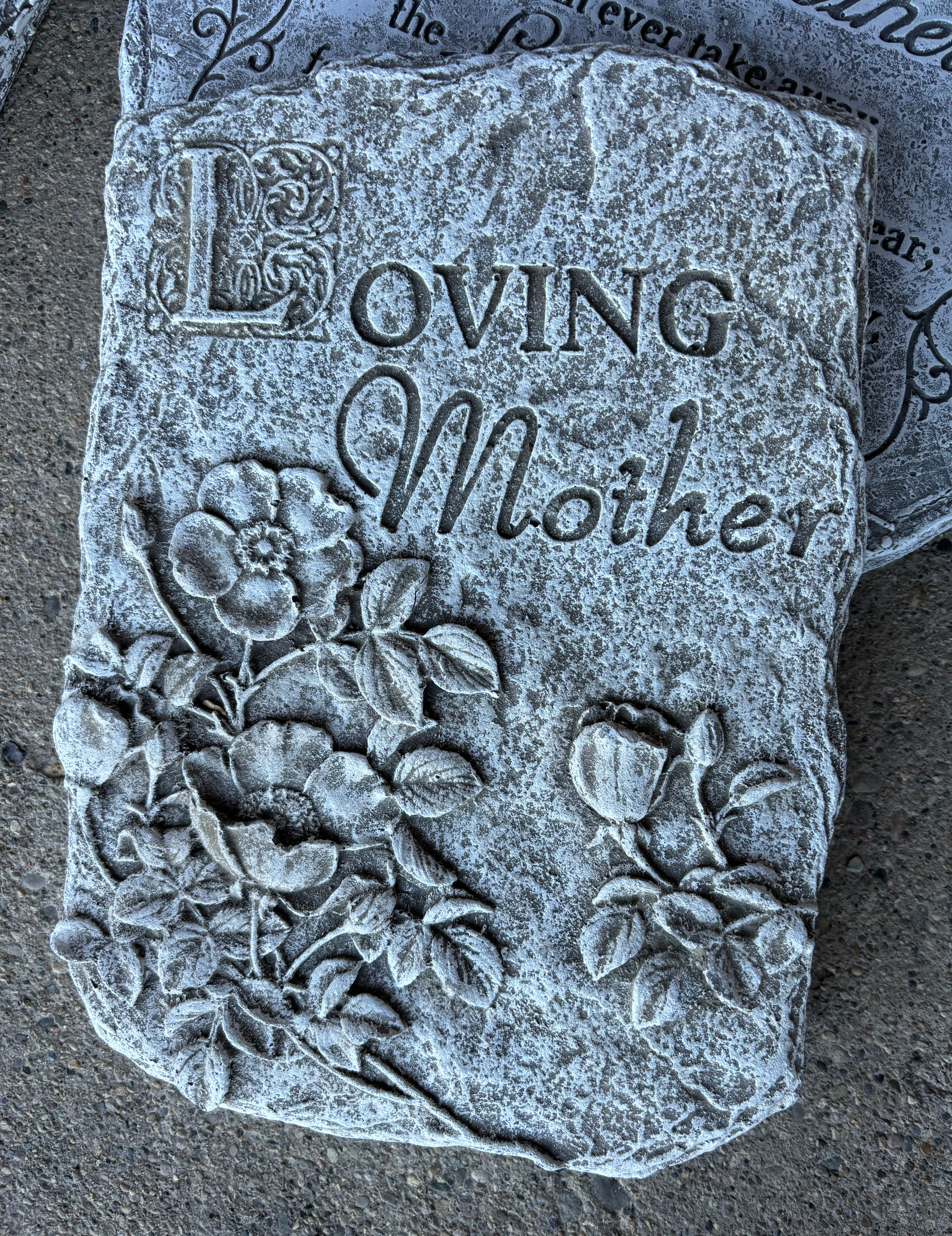 Loving Mother Concrete Garden Stone