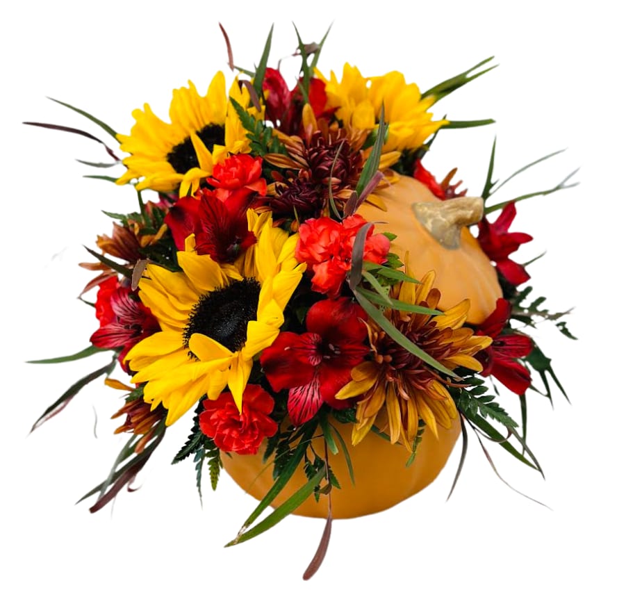 Maple Medley Pumpkin IF-5029 Flower Bouquet