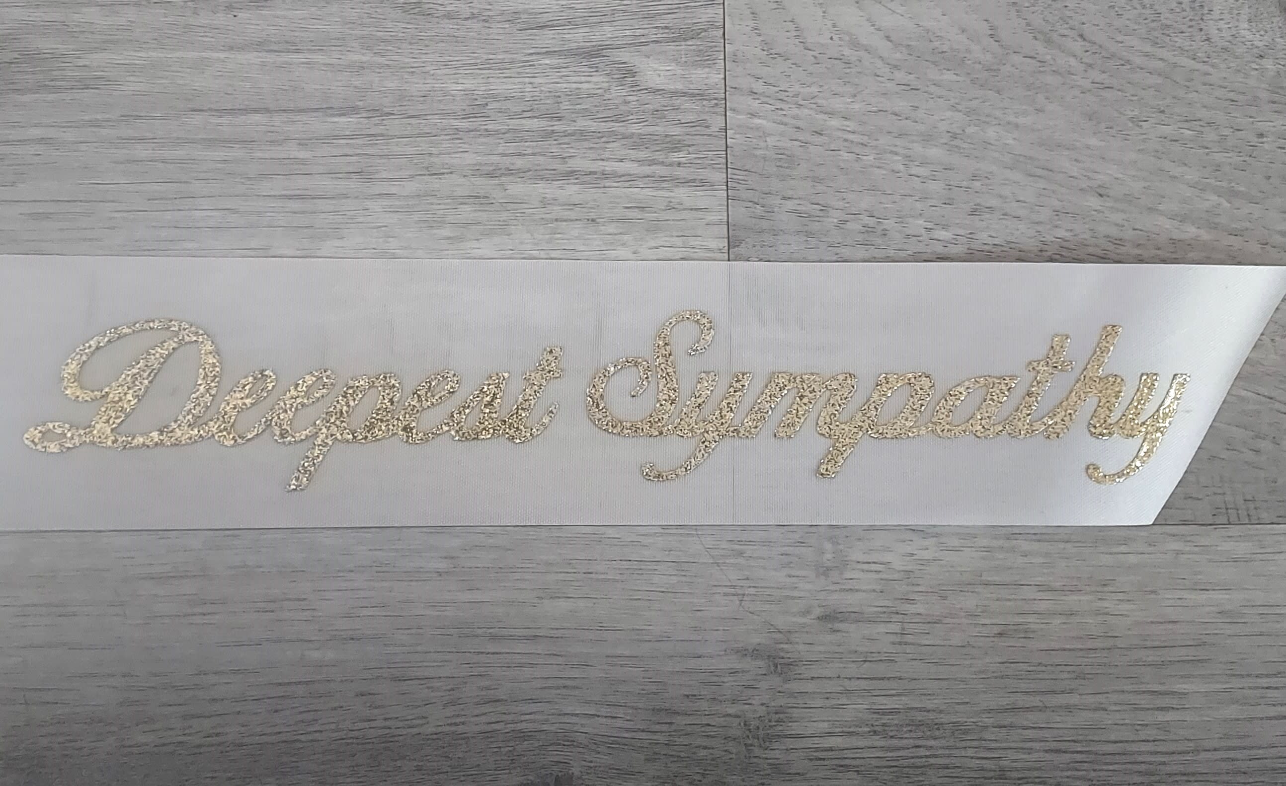 Banner Deepest Sympathy Flower Bouquet