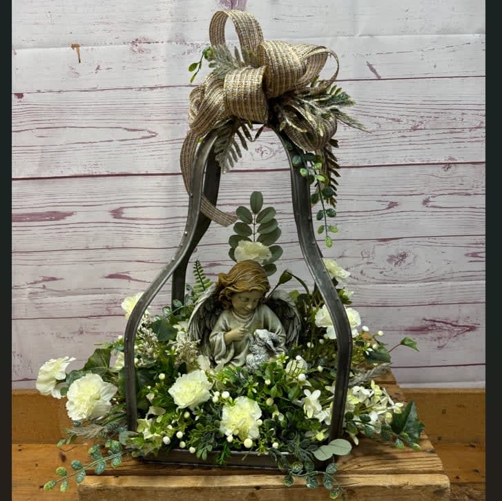 Celestial Angel Lantern Flower Bouquet