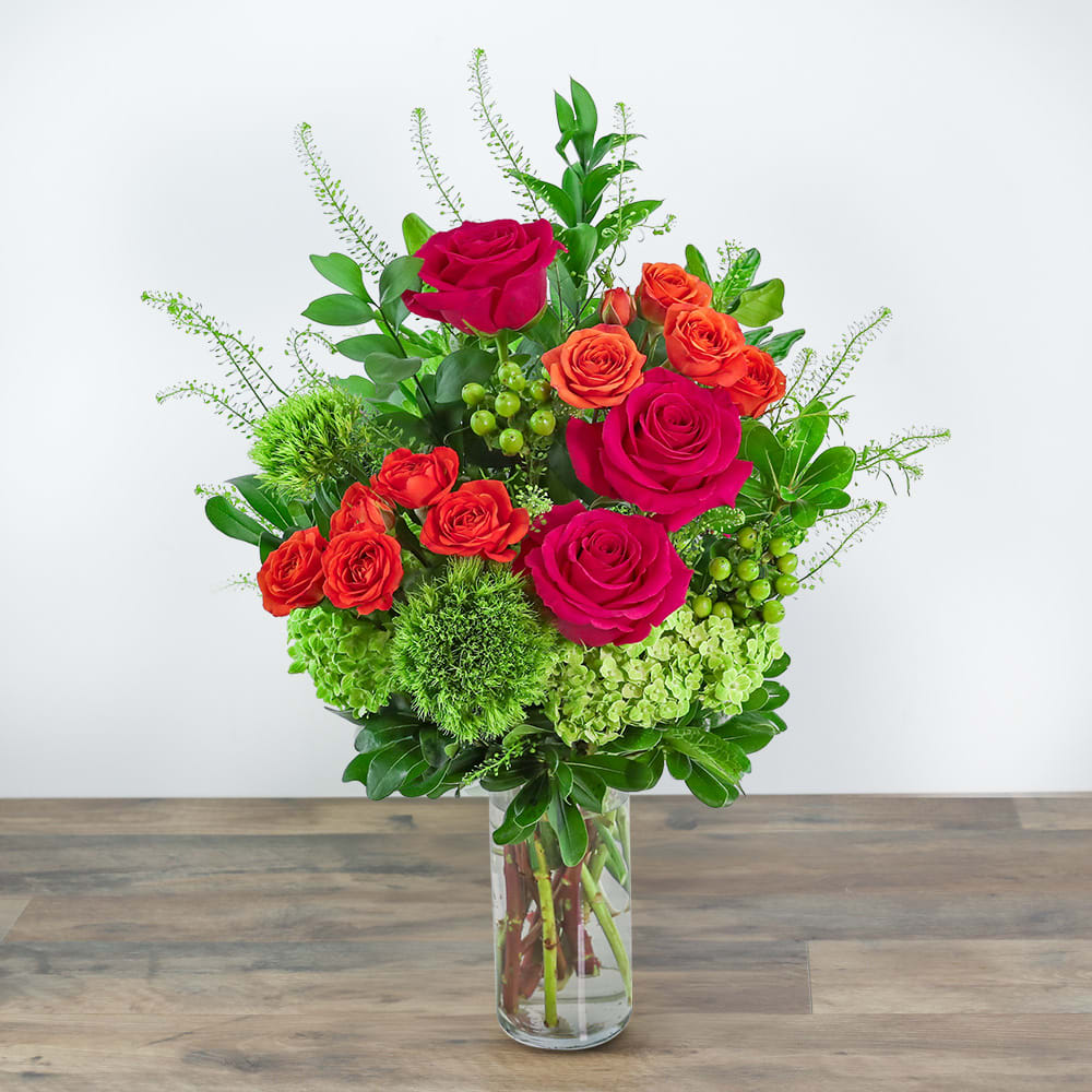 Citrus Garden Flower Bouquet