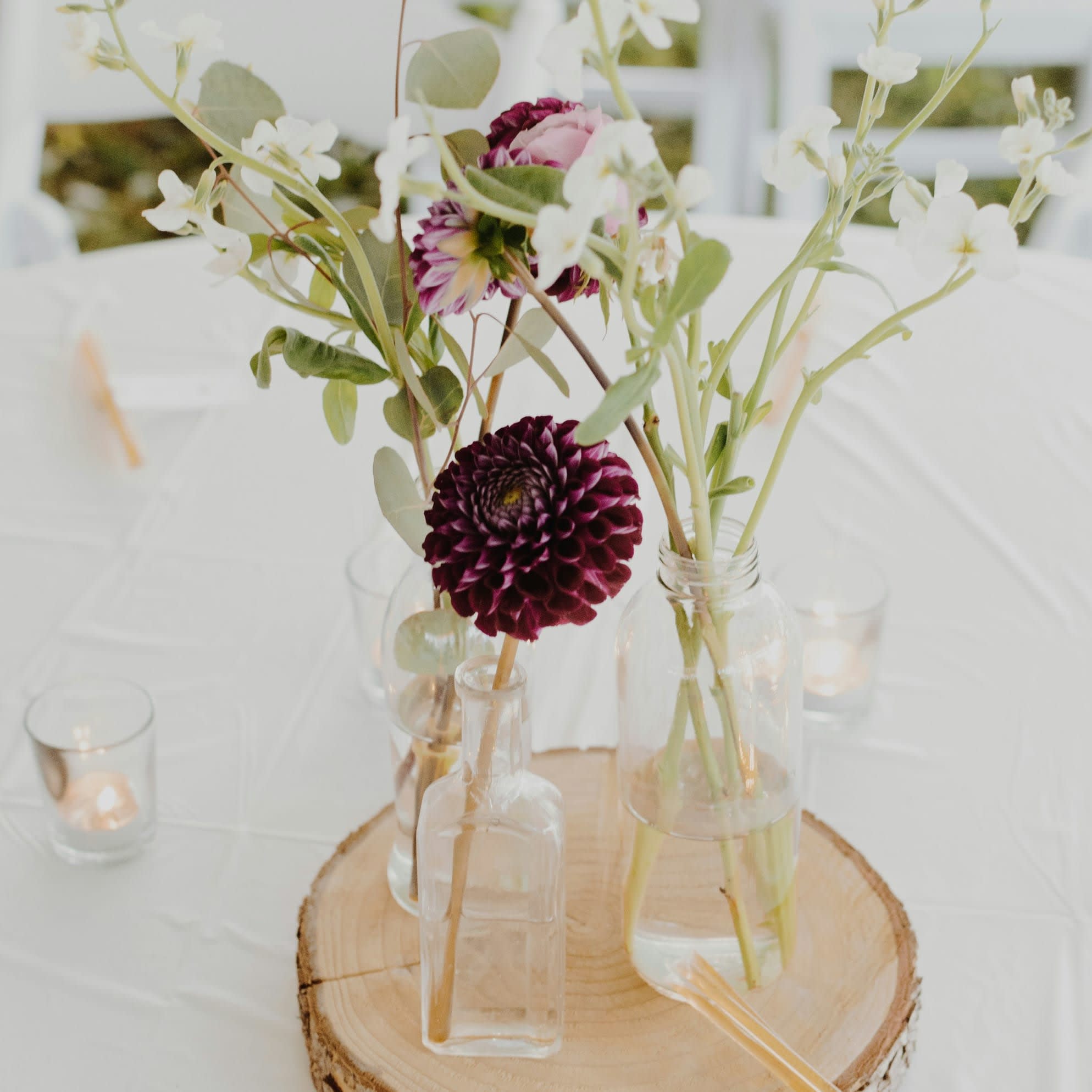 Bud Vases Table Arrangements