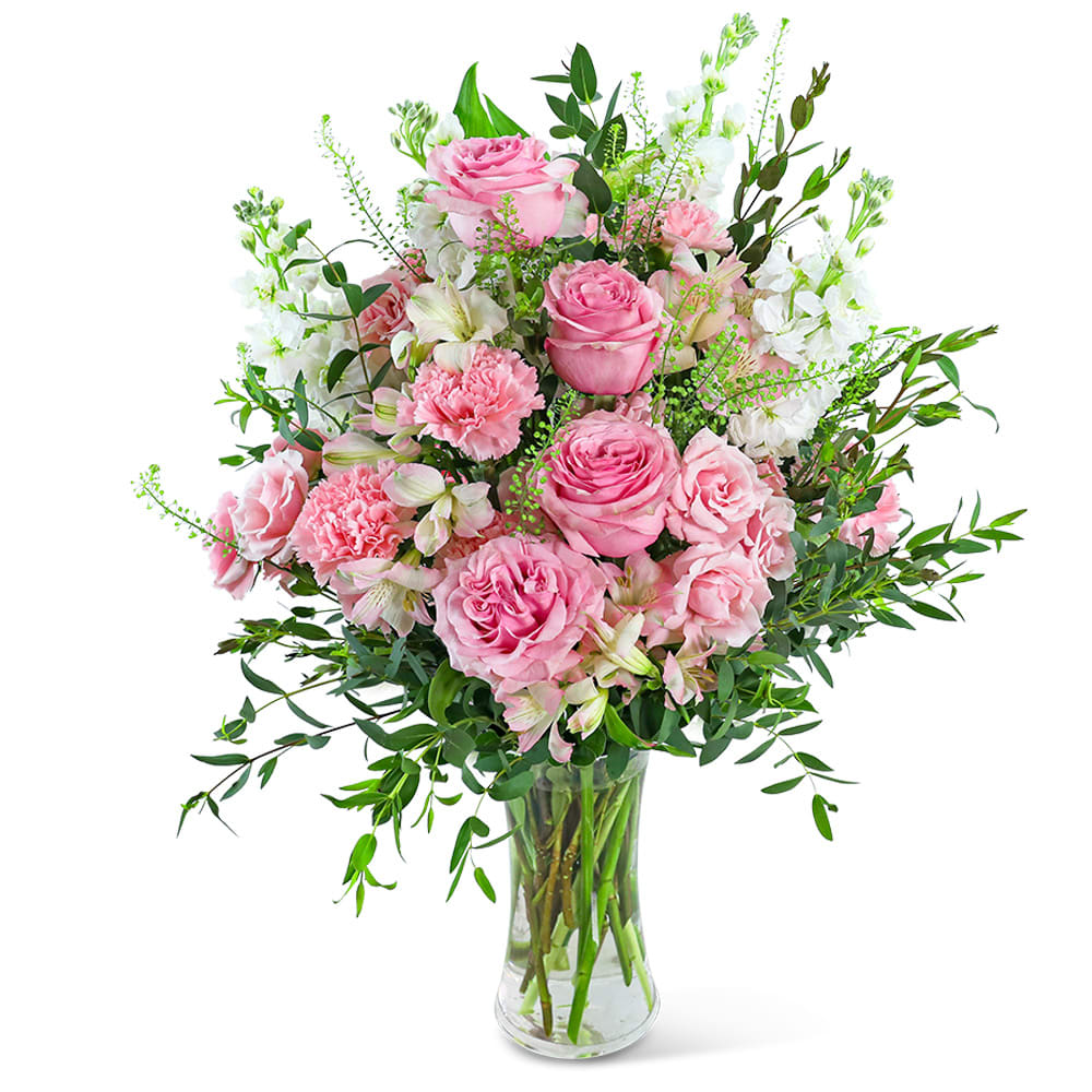 Parisian Petal Symphony Flower Bouquet