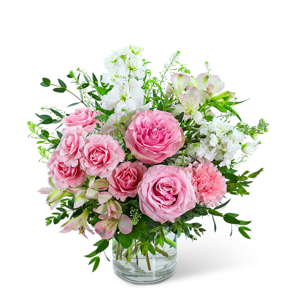 Pink Parisian Blooms Flower Bouquet
