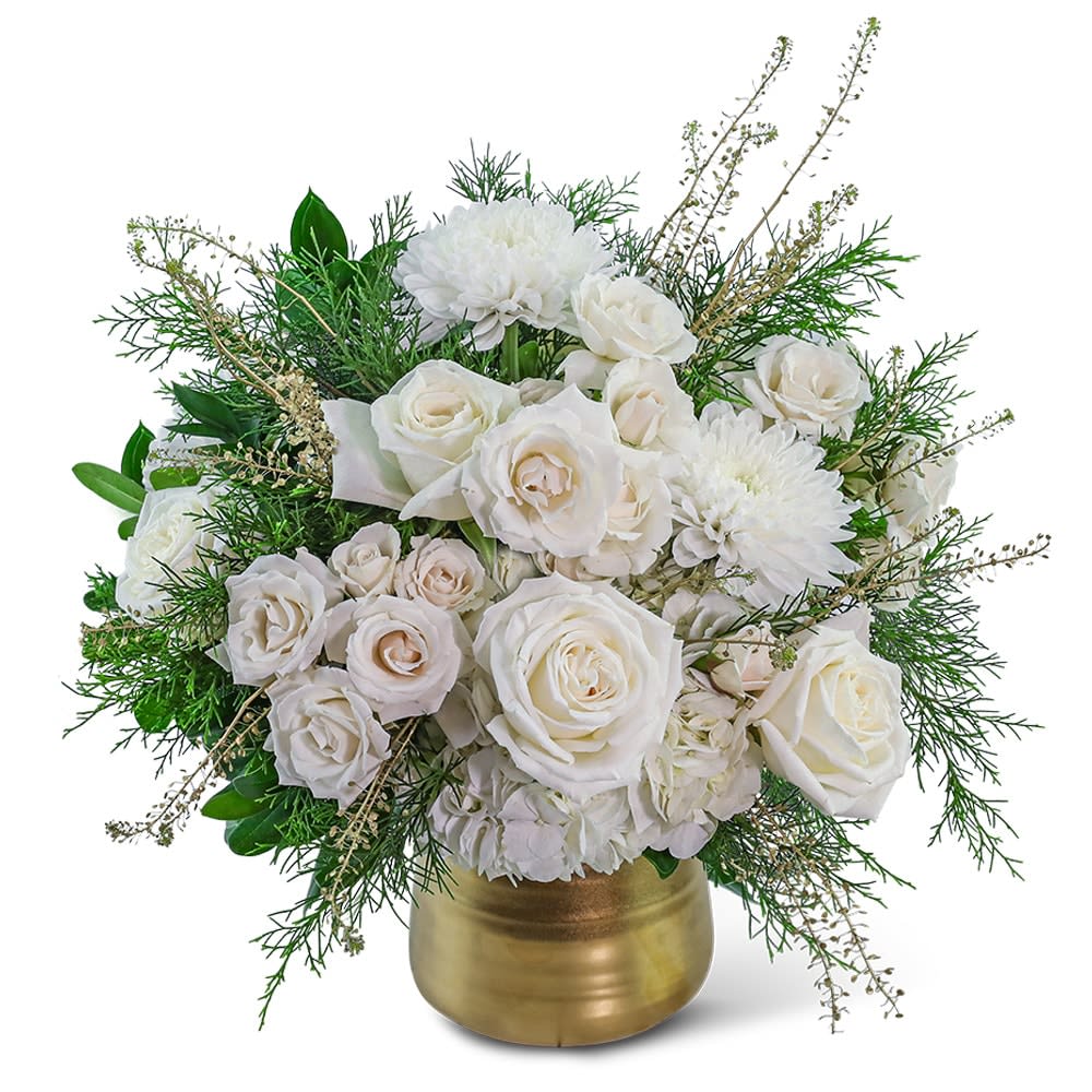 Gilded Winter Luxe Flower Bouquet