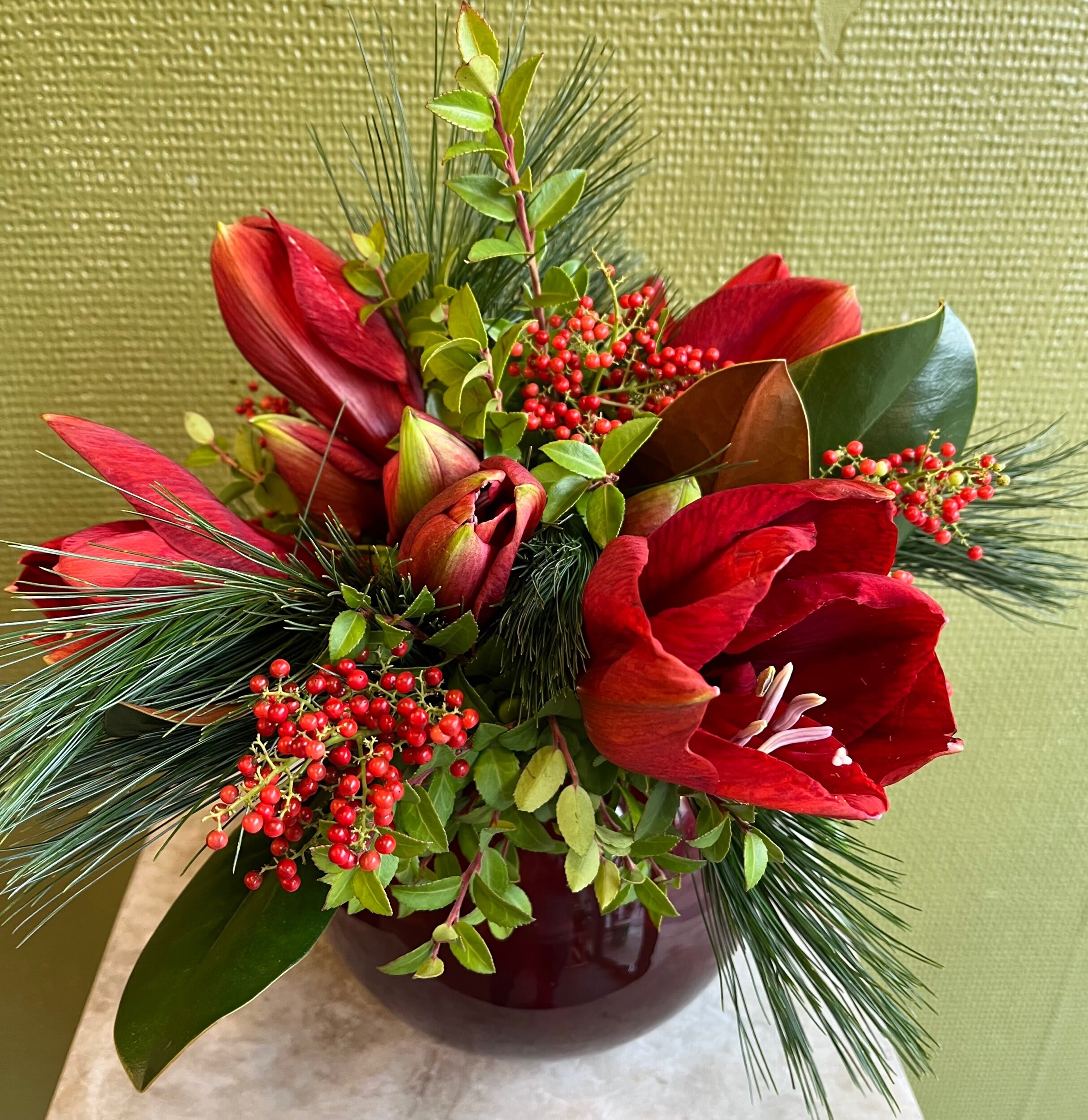 Amaryl Vase Arrangement