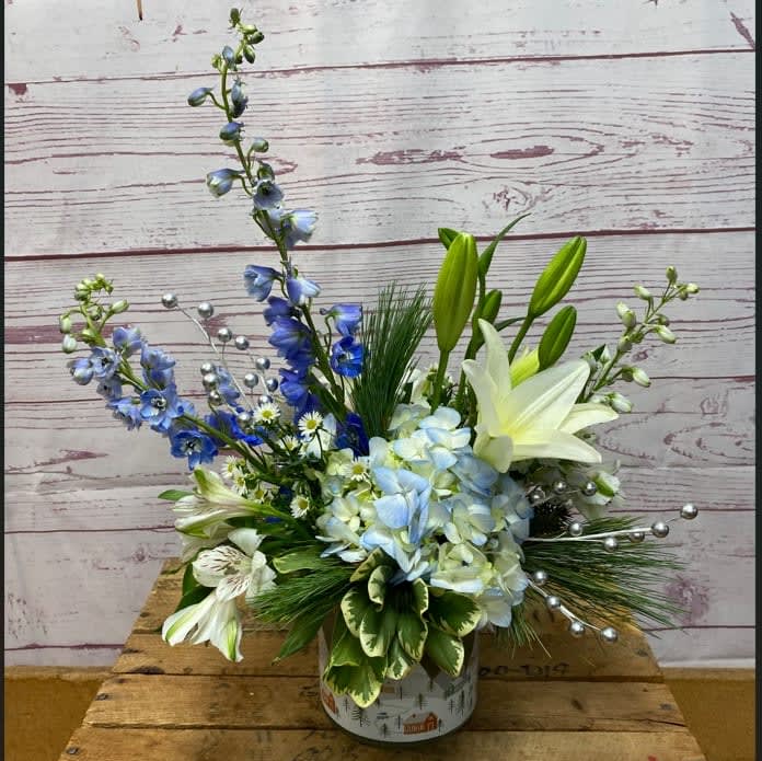 Frost-filled Fun Arrangement