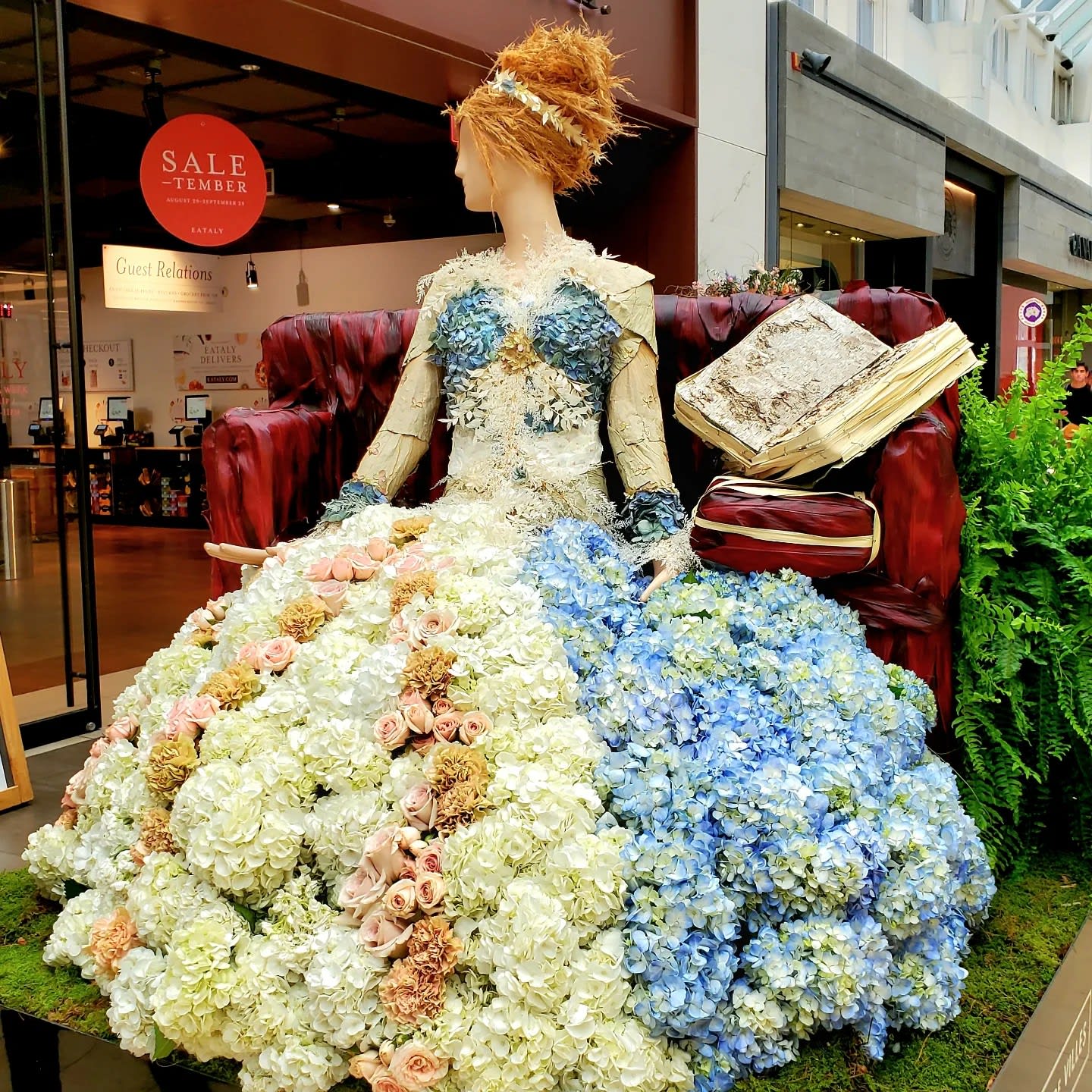 Floral Sculpture installation