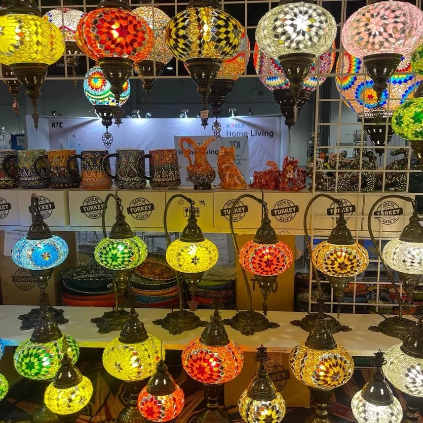 Turkish Mosaic Flower Bouquet