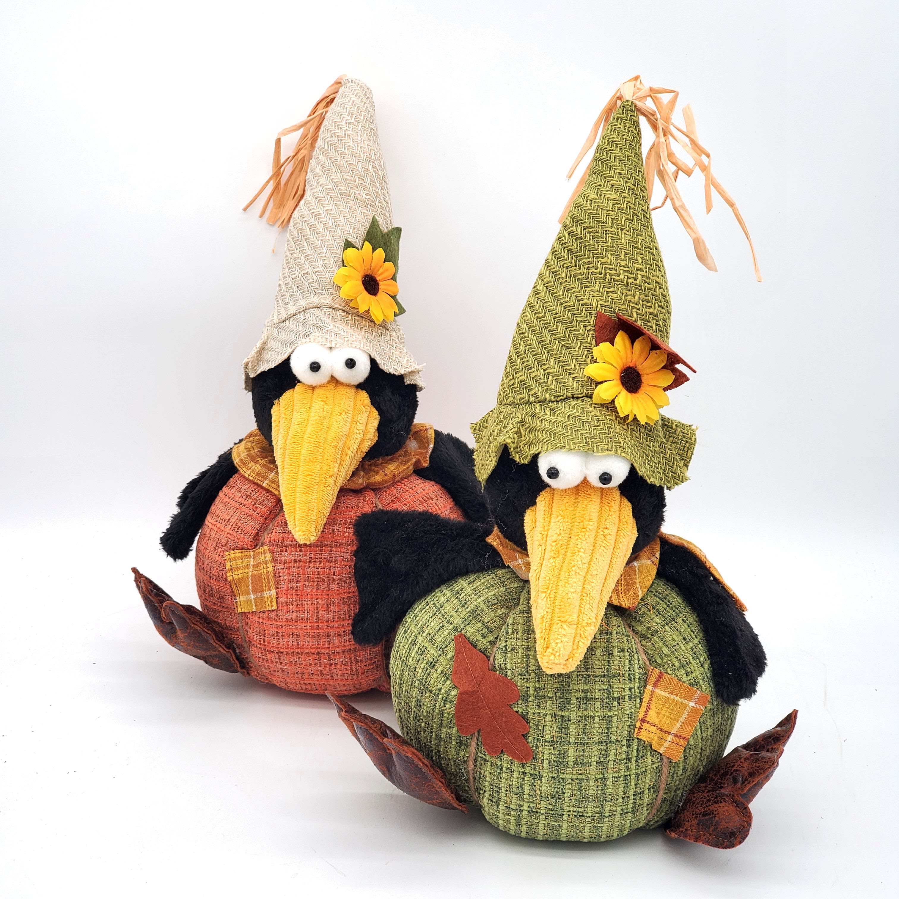 Fall Pimpkin Crows Flower Bouquet