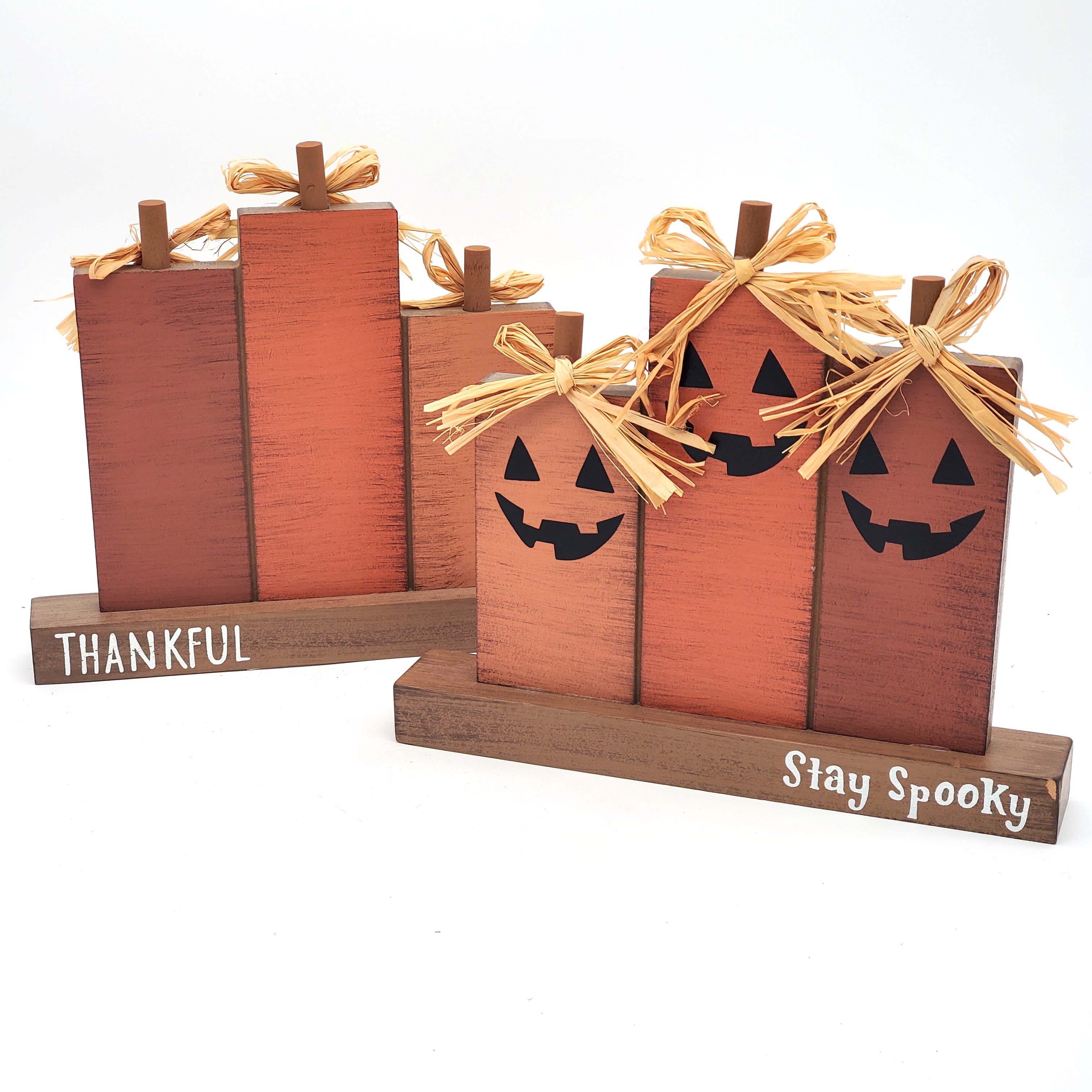 Reversable Halloween/Fall Shelf Sitter Flower Bouquet