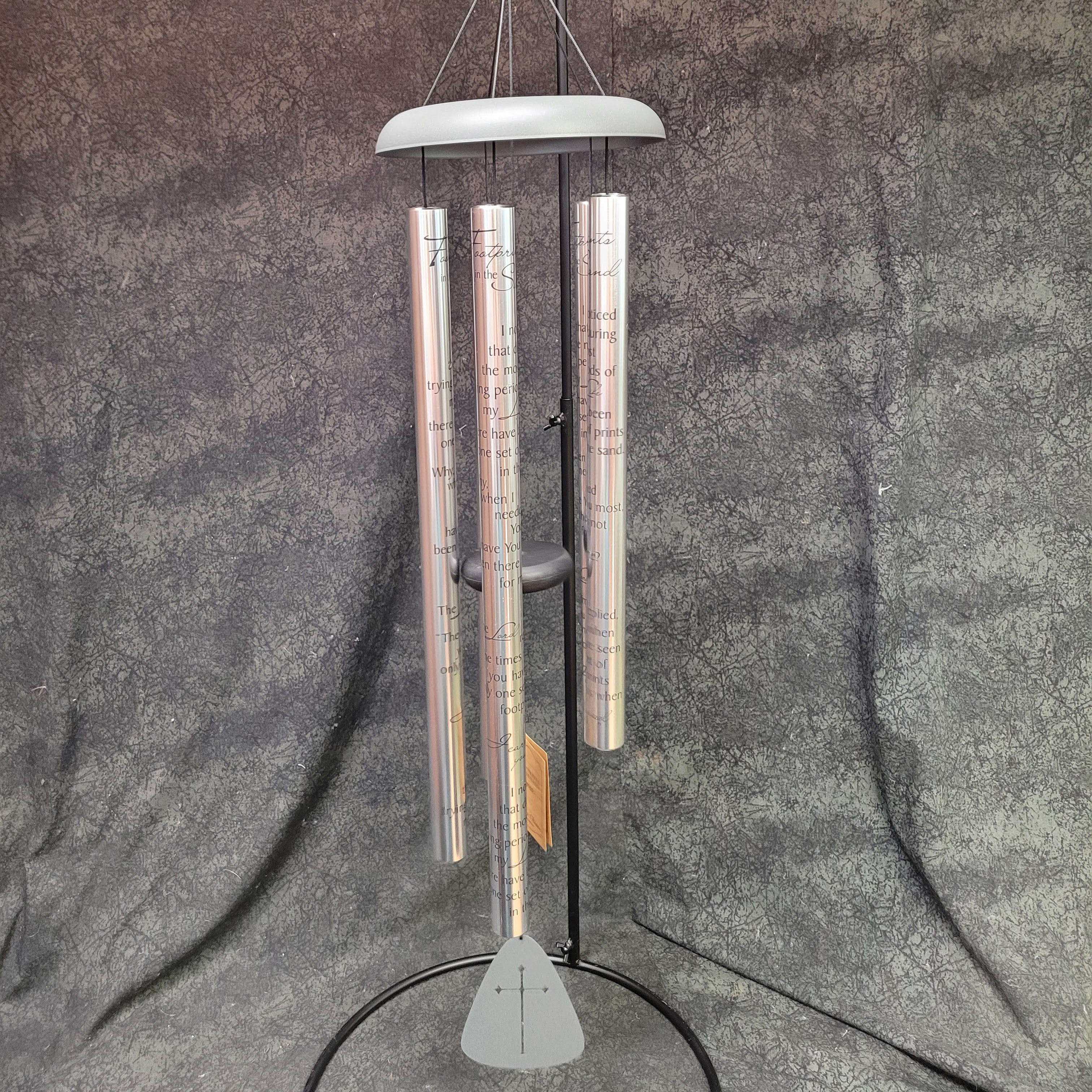 60258 - Footprints Sonnet Wind-Chime Flower Bouquet