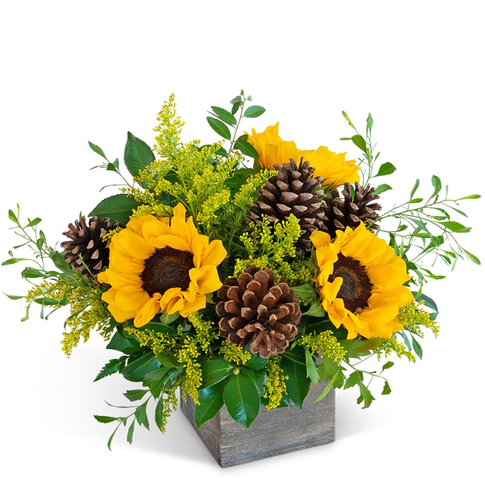 Harvest Sunburst Flower Bouquet