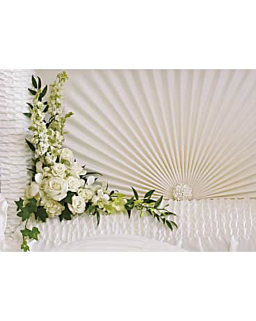 MOONLIT WALK CASKET INSERT Flower Bouquet