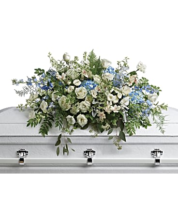 TENDER REMEMBRANCE CASKET SPRAY Flower Bouquet
