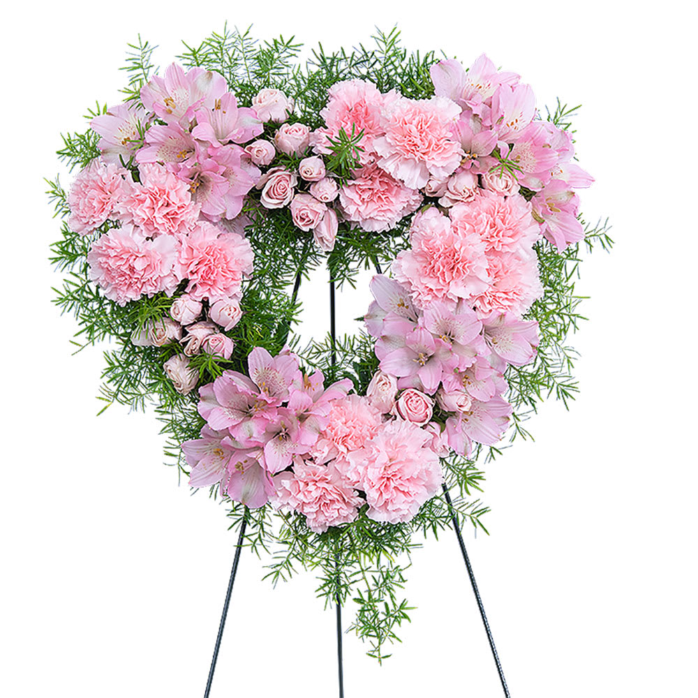 Forever Adored Standing Heart Flower Bouquet