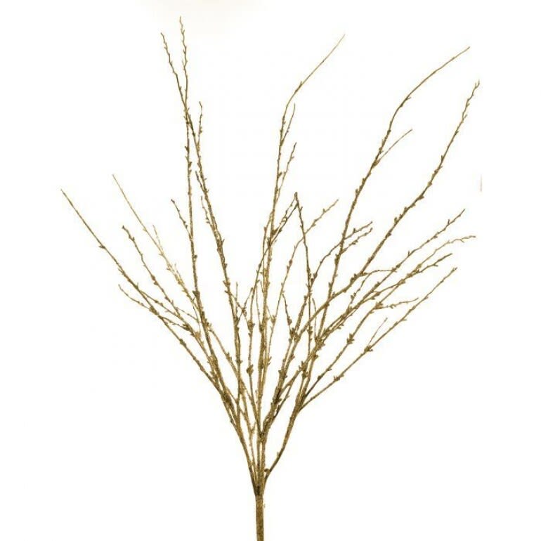 PLASTIC GLITTER TWIG BRANCH 37''