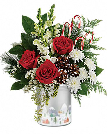 Festive Pines Bouquet Flower Bouquet