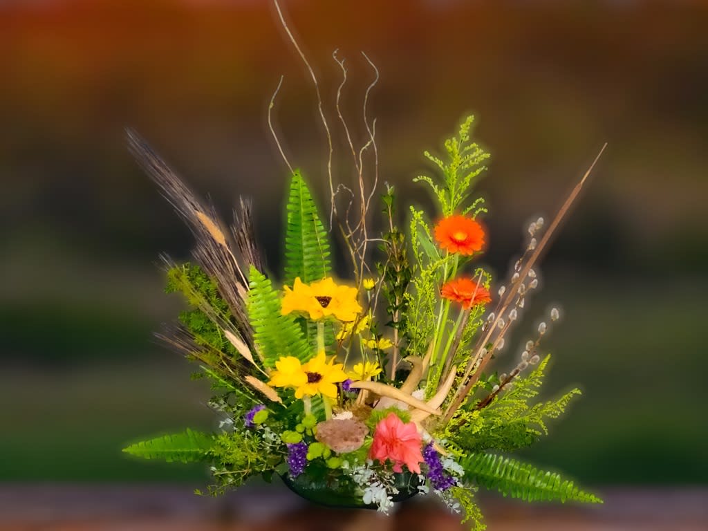 Autumn Textures Flower Bouquet